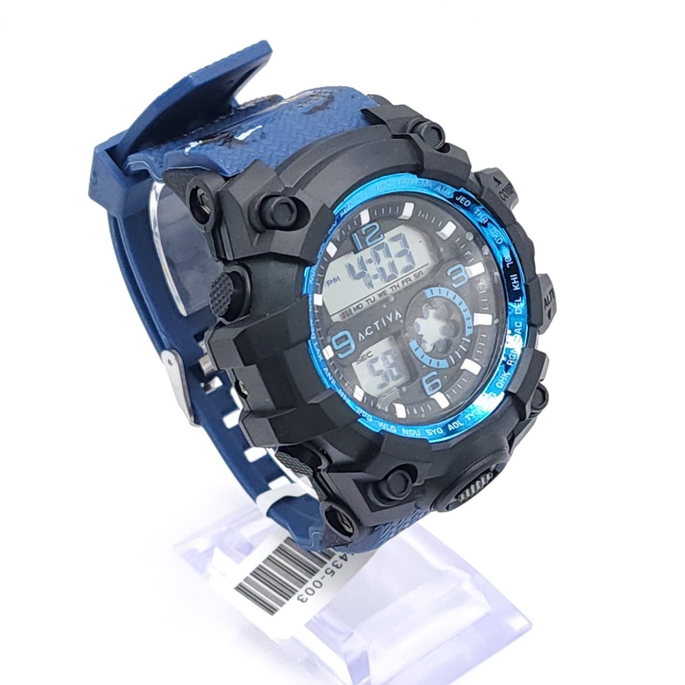 Activa Invicta Blue Camo Digital Sport Watch 54mm Men - Picture 13 of 17